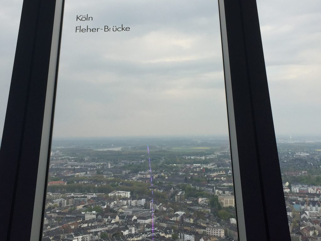 Blick Richtung Köln